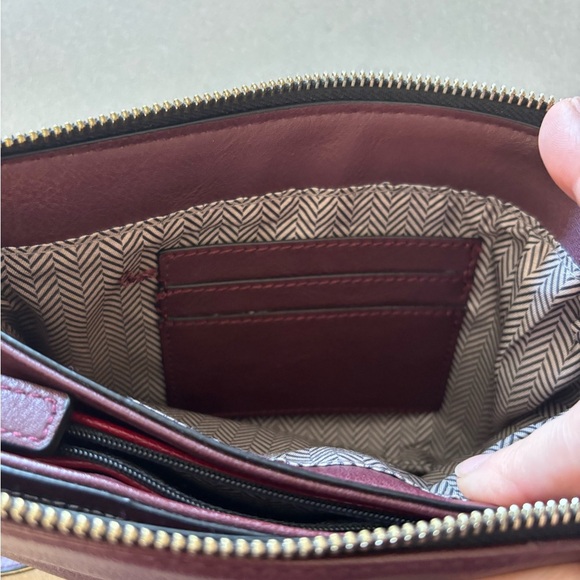 Joanel The Brand Black Red And Burgundy Multi Pouch Crossbody - Picture 3 of 9